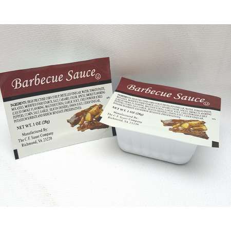 SAUER Sauer Barbecue Sauce 1 oz. Cup, PK100 06368
